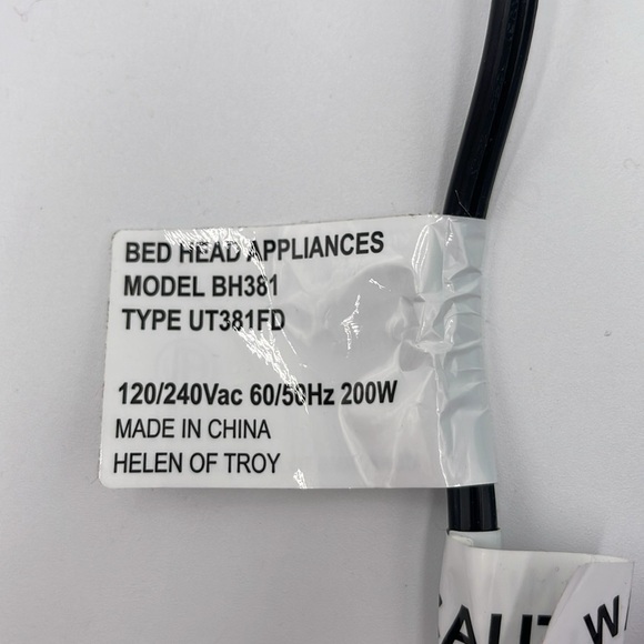 TIGI Bed Head BH381 Wave Affair 3 Barrel Digital Jumbo Hair Waver - Picture 5 of 5